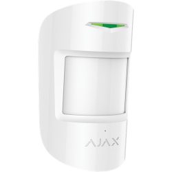   AJAX CombiProtect WH Fehér vezetéknélkül i mozgás és üvegtörés érzékelő