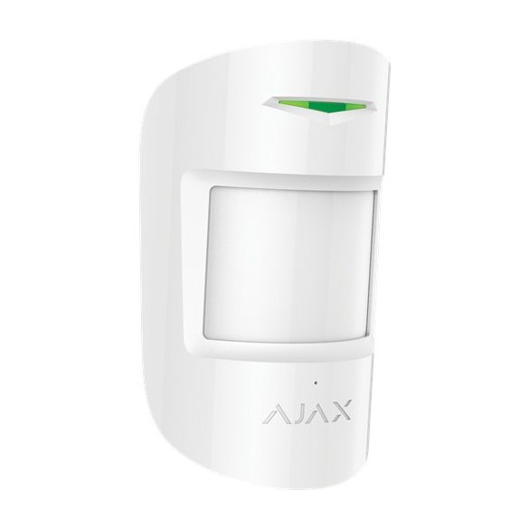 AJAX CombiProtect WH Fehér vezetéknélkül i mozgás és üvegtörés érzékelő