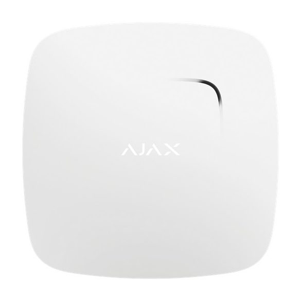AJAX FireProtect Plus WH FEHÉR  vezetékn élküli füst, hősebesség és CO érzékelő