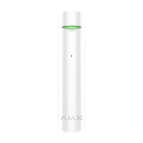 AJAX GlassProtect WH FEHÉR vezetéknélkül i üvegtörésérzékelő