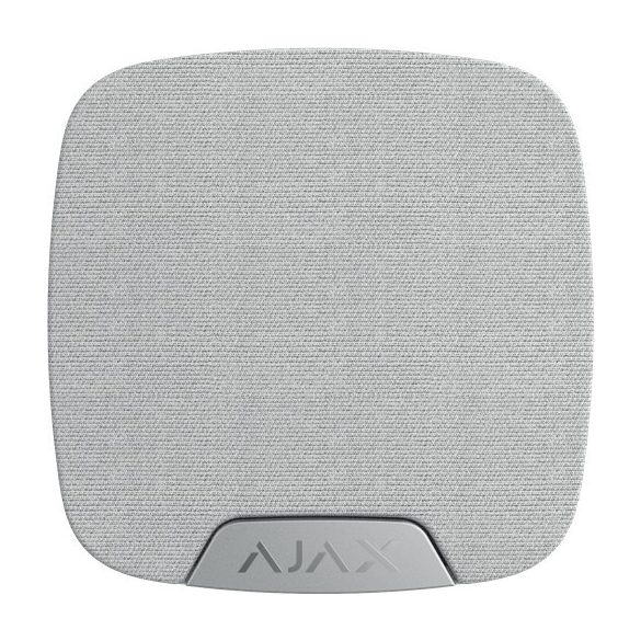AJAX HomeSiren WH Fehér  vezetéknélküli beltéri sziréna.