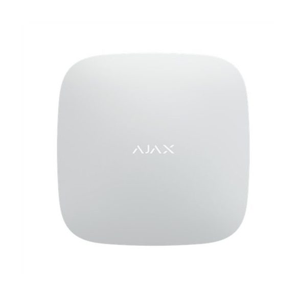 AJAX HUB 2 PLUS WH Fehér vezeték nélküli  központ, 200 eszköz, 200 felhasználó, 2