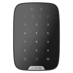   AJAX Keypad Plus BL Fekete vezeték nélkü li érintés mentes kezelő Proxy olvasóval