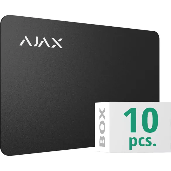 AJAX Pass black (10pcs)
