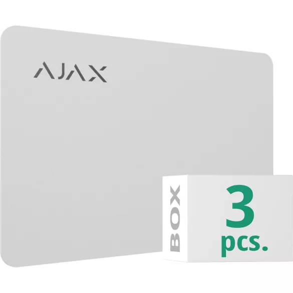 AJAX Pass white (3pcs)