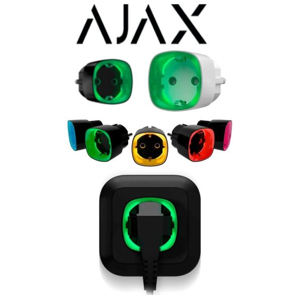 AJAX Socket BL Fekete vezérelhető dugalj  230V/11A