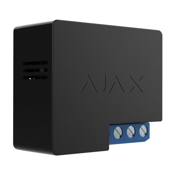 AJAX WallSwitch FEKETE vezetéknélküli ka pcsoló 220V ac eszközhöz