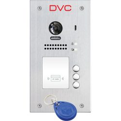   DVC DT607F/FE/ID/S3 3 lakásos videós kap utábla, RFID olvasóval + 7 proxy Tag, sű