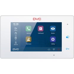   DVC IX470 Beltéri LCD Monitor, DVC IP ka "putelefon rendszerhez, LAN és WIFI, 7""