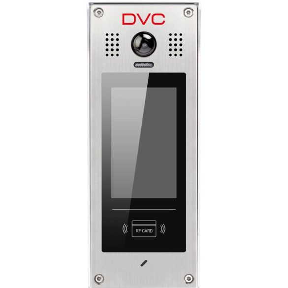 DVC IX850 IP kaputábla 720p Fish-eye cam ". 5""TFT monitor, billentyűzet, RFID(12