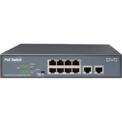   DVC POE switch-8P 8portos POE  switch 23 0VAC 802.3af / 802.at support