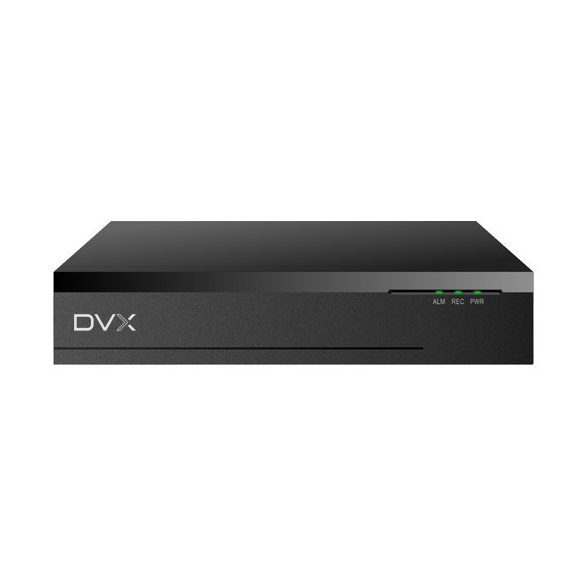 DVX-NVR168 / 16CH NVR 4Mpx/1080p DVX IP cameras, 1 x HDD, quadpleks, H.264+/H.265+