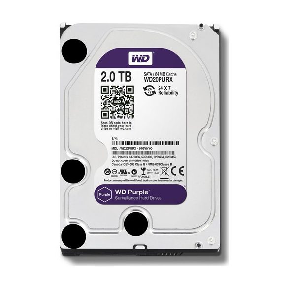 HDD 2TB WD Purple