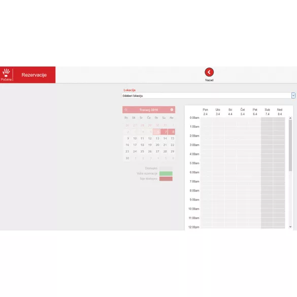 JAN CODEKS RESERVATIONS