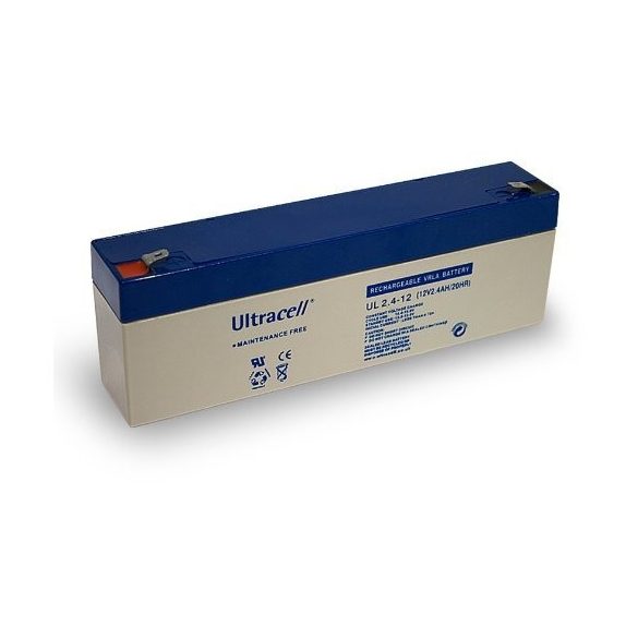 ULTRA1219 Akkumulátor 12V 2,4Ah méretek:  66x35x178mm