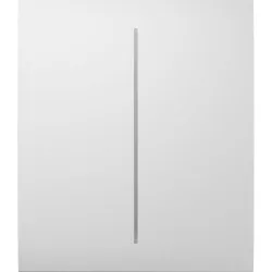 AJAX CenterButton (2-gang) WHITE