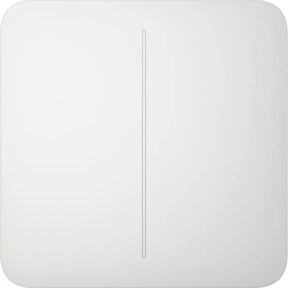 AJAX SoloButton (2-gang) WHITE