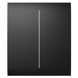 AJAX CenterButton (2-gang) BLACK