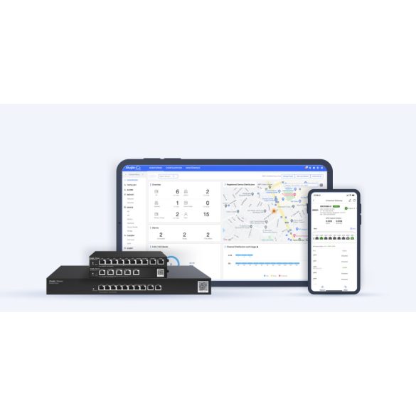 RG-EG310GH-P-E 10 port, 110W PoE Router