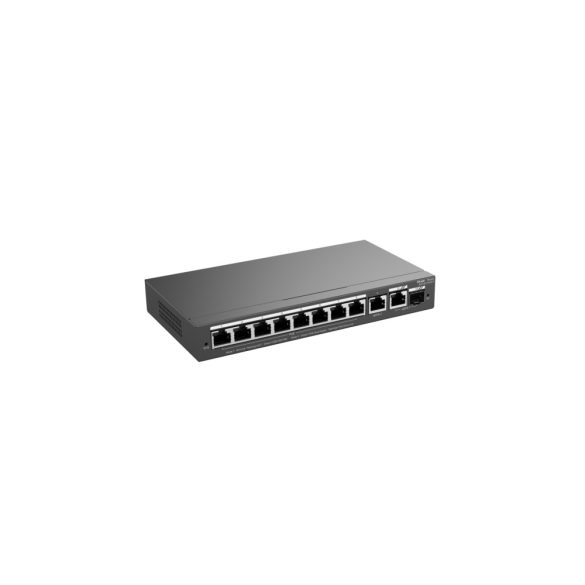 RG-ES210GS-P 10 port, 8 PoE+, SFP, 120W, Steel case