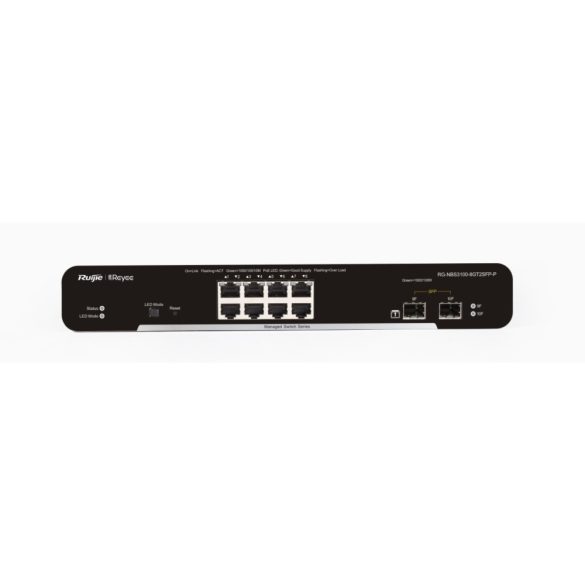 RG-NBS3100-8GT2SFP 8 port L2 switch