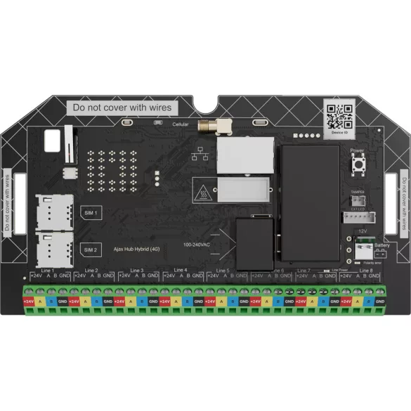 AJAX FIBRA HUB HYBRID 4G WH (without cas e) SUPERIOR