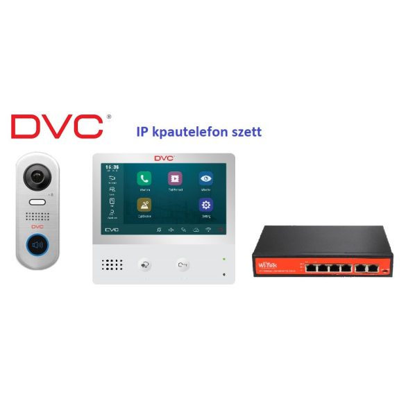 DVC IP 1 LAKÁS SZETT IX610+ IX471S + WI-PS205